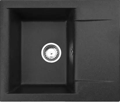 Кухонная мойка Alveus GEM 20 GRANITAL G91 59X50X18 в комплекте с сифоном (1130548)