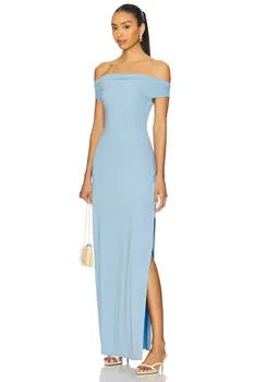 Платье макси Nixi от Bond Eye, airy blue bare