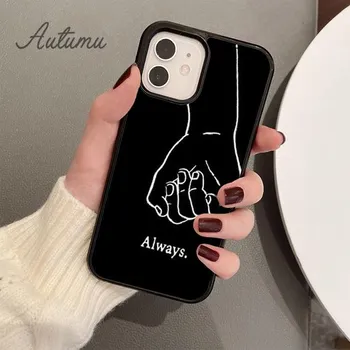 Чехол для телефона Girls Bff Best Friends Forever для iPhone 11 12 13 14 Pro Max mini XR XS SE 2020 7 8 Plus Samsung S21 S22 iPhone 6plus