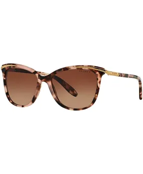 Поляризованные солнцезащитные очки Ralph Lauren, модель RA5203 Ralph by Ralph Lauren, коричневый