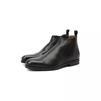 Кожаные челси Santoni