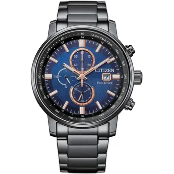 Японские наручные мужские часы Citizen CA0845-83L. Коллекция Eco-Drive