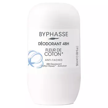дезодорант BYPHASSE Fleur de Coton ролик 50мл