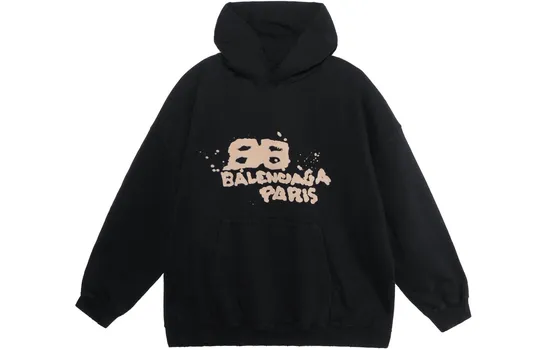 Balenciaga Женская Толстовка, Черный