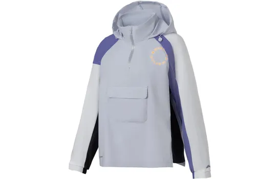 Тренчкот из коллекции Running, женский, светло-голубой Lining
