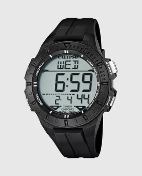 Мужские часы K5607/6 Color Splash из черной резины Calypso, черный