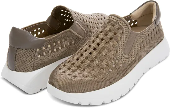 Кроссовки Vaneli Quay, цвет Taupe Okko Fabric/Taupe Nappa