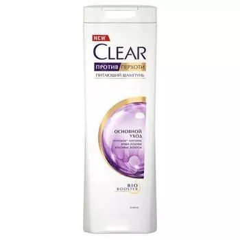 Шампунь против перхоти для женщин основной уход антибактериальный эффект Clear/Клиар 400мл