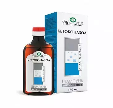 Шампунь от перхоти с кетоконазолом Mirrolla/Мирролла фл. 150мл