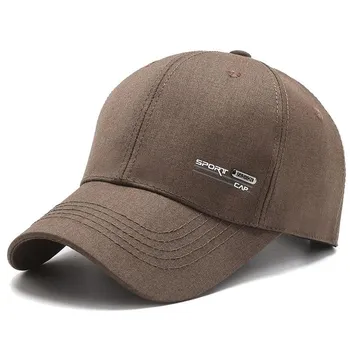 Спортивная бейсболка NORTHWOOD для мужчин, шляпа Snapback, хлопковая уличная кепка-дальнобойщик, мужская регулируемая шляпа для рыбалки 56-60 cm чёрный