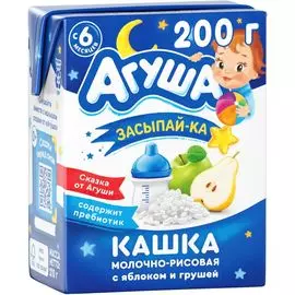 Каша молочная рис. яблоко/груша 2.7% 200мл Агуша