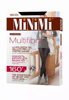 Колготки жен. MULTIFIBRA 160 den Nero 4 MINIMI
