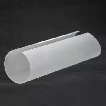 Плафон стекло Lussole Selvino белый для арт LSA-77 на 1 лампу 240*60мм