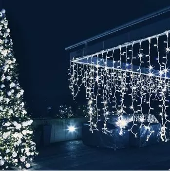 Новогодняя гирлянда 200-001 белый 1,5*1м IP20 Электростандарт