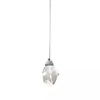 Подвесной светильник Crystal rock 1 chrome MD-020B-1 chrome Delight
