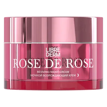 Возрождающий ночной крем Rose de Rose, 50 мл, Librederm