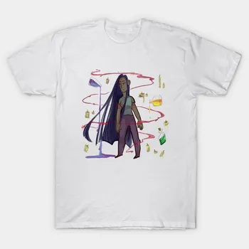 Футболка женская Potions Master Harajuku Print Kawaii футболка летняя женская футболка с коротким рукавом топ футболка S розовый