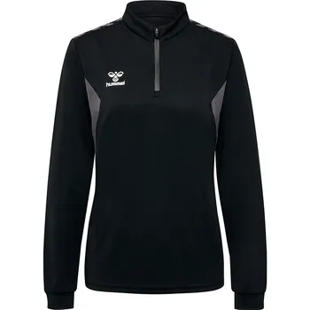 Толстовка Hummel Authentic half zip, черный