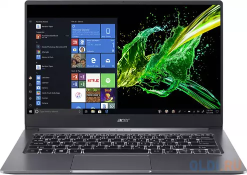 Ультрабук Acer Swift 3 SF314-57G-590Y 14" 1920x1080 Intel Core i5-1035G1 512 Gb 8Gb WiFi (802.11 b/g/n/ac/ax) nVidia GeForce MX350 2048 Мб серый Linux NX.HUEER.001