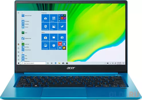 Ультрабук Acer Swift 5 SF514-59-591L 14" 1920x1080 Intel Core i5-1135G7 512 Gb 8Gb WiFi (802.11 b/g/n/ac/ax) Bluetooth 5.0 Intel Iris Xe Graphics синий Endless OS NX.A5QER.001