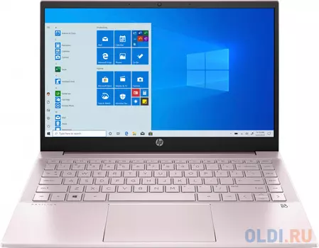 Ультрабук HP Pavilion 14-dv0033ur 14" 1920x1080 Intel Core i5-1135G7 256 Gb 8Gb Bluetooth 5.0 Intel Iris Xe Graphics розовый Windows 10 Home