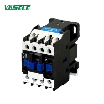 Yueqing фабрика LC1-D09 CJX2-09 3-канальный 9A 24v 36v 110v 220v 380v катушки переменного магнитного контактора