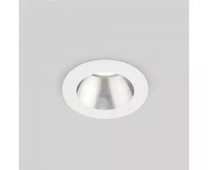 Встраиваемый точечный светодиодный светильник 25023/LED 7W 4200K WH/SL белый/серебро