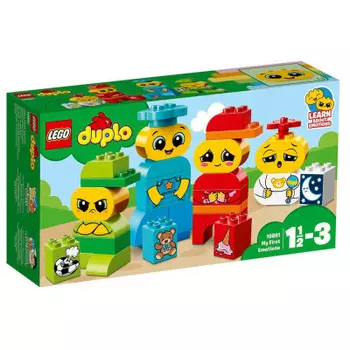 Конструктор LEGO Duplo 28 деталей мои первые эмоции 10861-l