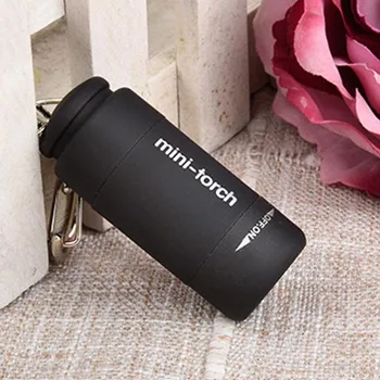 Мини-брелок-фонарик USB аккумуляторная лампа-фонарик 0,5 Вт 25 лм электрический фонарик 1 pcs