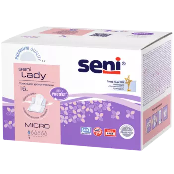 Seni Lady Micro Прокладки урологические 16 шт