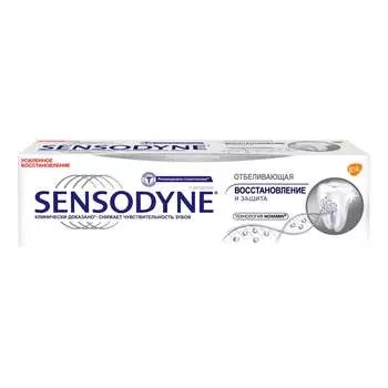 Sensodyne Зубная паста Восстановление и Защита Отбеливающая 75 мл