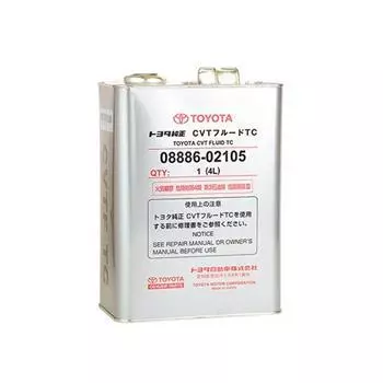 Масло трансмиссионное Toyota CVT FLUID FE, 4L