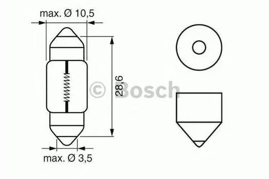 ЛАМПА 12V 10W PURE LIGHT (CB)