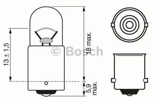 ЛАМПА 24V 2W TRUCKLIGHT (CB)