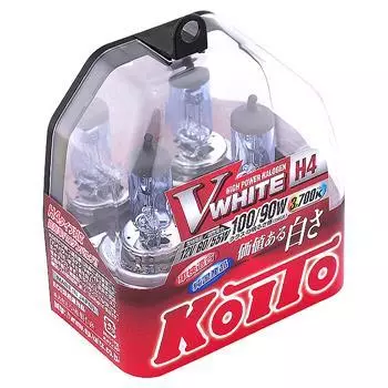 Лампа головного света H4 12V 60/55W (100/90W) 3700K Блистер 2 шт.