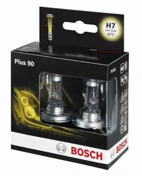 ЛАМПА H7 12V 55W PLUS 90 (DP)