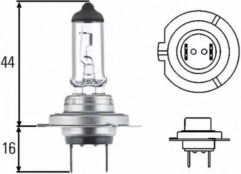 ЛАМПА НАКАЛИВАНИЯ H7 12V 55W СТАНДАРТLADA PRIORA STUFENHECK (2170)