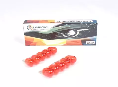 Лампа накаливания WY5W 12V 5W W2.1x9.5d (желтая)