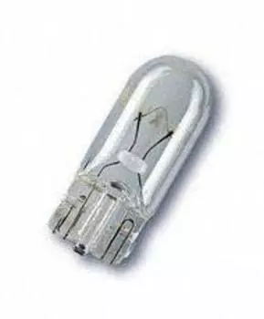 ЛАМПА W5W 12V-5W (W2,1X9,5D) (БЛИСТЕР 2ШТ.)