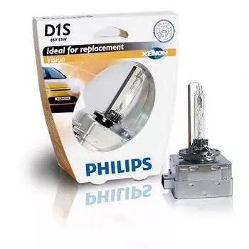Лампа ксенон Philips Xenon Vision, D1S 4600K, 35W, коробка, 1 шт