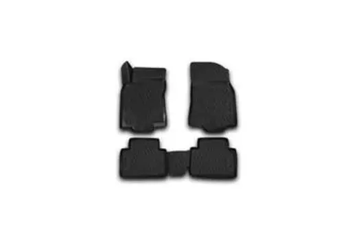 Коврики 3D в салон подходит для NISSAN X-Trail T32 (III, IIIр), 2013->, 4 шт. (полиуретан)