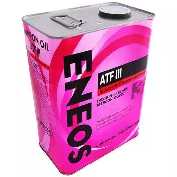Масло трансмиссионное Eneos ATF JP, Dexron-III, минеральное, 4L