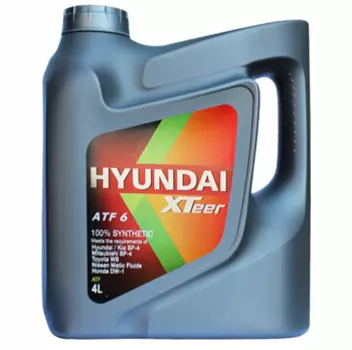 Масло трансмиссионное HYUNDAI XTeer ATF 6