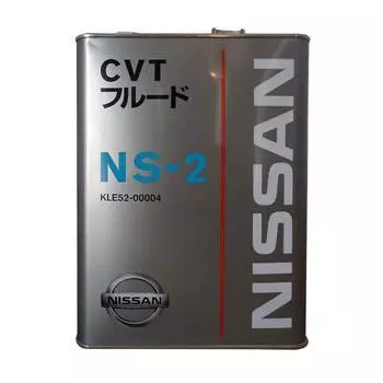 Масло трансмиссионное NISSAN CVT Fluid Ns-2 Mineral JP, минеральное, 4L