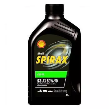 Масло трансмиссионное Shell Spirax S3 AX, 80W-90, 1L