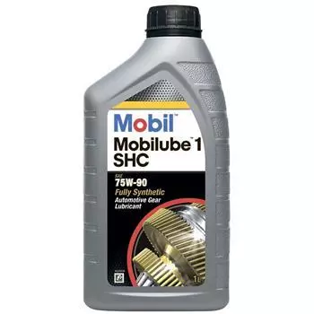 Масло трансмиссионное синтетическое MOBILUBE 1 SHC 75W-90, 1L