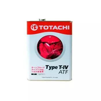 Масло трансмиссионное Totach, ATF TYPE T-IV, синтетическое, 4L