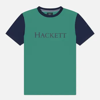 Мужская футболка Hackett Heritage Hackett Multi, цвет зелёный, размер M