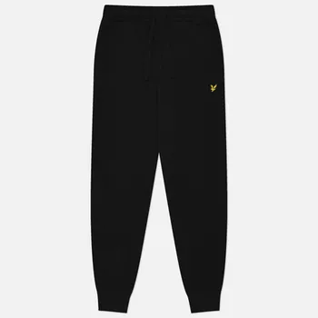 Мужские брюки Lyle & Scott Skinny Sweat, цвет чёрный, размер XXL