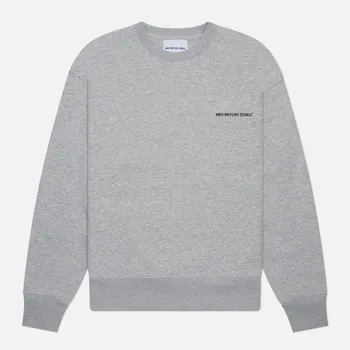 Мужская толстовка MKI Miyuki-Zoku Uniform Crew Neck, цвет серый, размер M